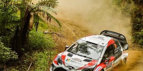 WRC復帰初年度の最終戦に挑むトヨタ勢、ラトバラがシェイクダウン4番手タイムを記録