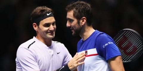 フェデラー「自分らしいプレーができた」チリッチに逆転勝利でラウンドロビン全勝突破[ATPファイナルズ]