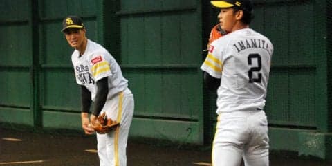 ホークス城所と今宮がブルペン共演　実感した「野手のブルペン効果」とは