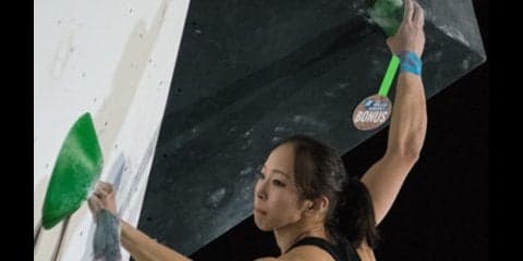 五輪メダルに必須。ボルダリング女王・野口啓代が取り組む「スピード」
