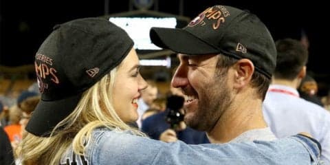【MLB】新婚バーランダー＆アプトン夫妻が米メディア出演で話題、結婚“秘話”披露