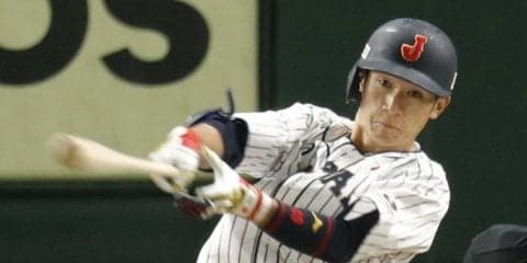 西川が3安打3打点！鯉の天才打者が侍舞台で躍動！