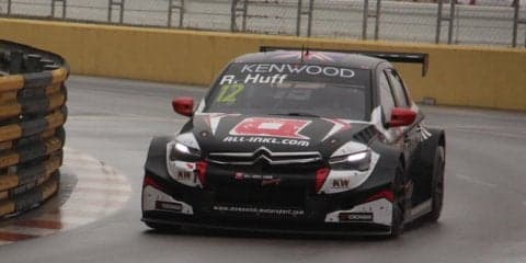 【WTCC マカオラウンド】雨のメインレース、シトロエンのロブ・ハフが優勝…ホンダ、ミケリスは2位