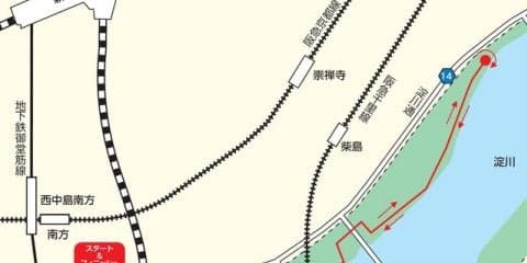 ペースメーカーと走る「サンスポ30＆10K 淀川記録会」開催