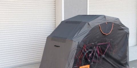 バイク・自転車用簡易ガレージ 「ストレージバイクシェルター2」発売