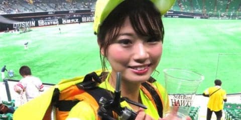 「福岡発 売り子名鑑」キリンの頂点に立つN01売り子　特技は護身術?