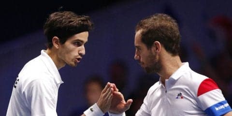 フランスがダブルスに勝利し優勝に王手[デビスカップ決勝]