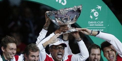 フランスが16年ぶり10度目の優勝[デビスカップ決勝]