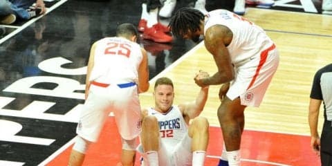 ブレイク・グリフィンが左ひざを痛めて2カ月アウト、クリッパーズに試練