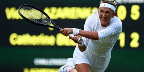 女子テニス元世界ランキング１位のアザレンカのコーチが、契約解消を発表