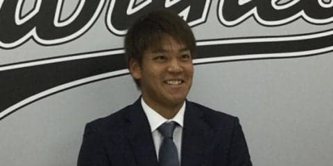 ロッテ佐々木が初の契約更改、470万円増で「上げてもらっただけで嬉しい」