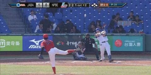 細川成也が2試合連続ホームラン！【2017アジアウィンターリーグ台湾6日目】