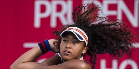 大坂なおみ、ドリームテニス有明の時の「ぼーっと顔」をSNSにアップ。［日清食品ドリームテニスARIAKE］