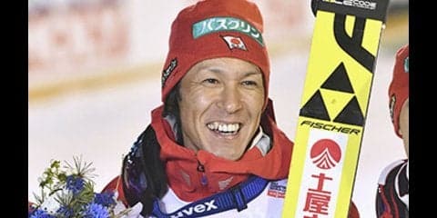 45歳の葛西紀明、Ｗ杯で失速ジャンプ続きでも「余裕の表情」なわけ