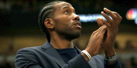 カワイ・レナードがようやく5対5の練習再開、復帰は間近