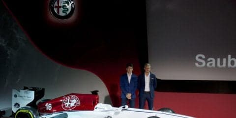 アルファロメオ・ザウバーF1、2018年マシンのカラーリングコンセプト発表