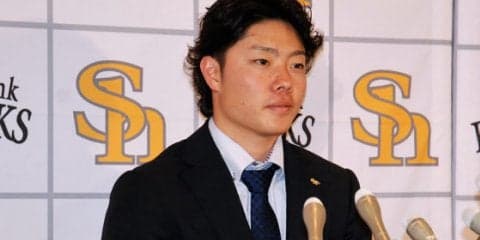 プロ初勝利のホークス松本裕は400万円アップ　12月は東浜らに弟子入りへ