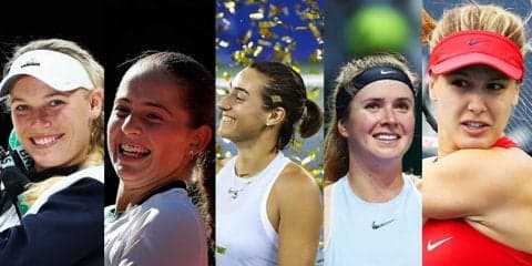 蝶のようにコート上を舞う、美人すぎるテニスプレーヤー5人