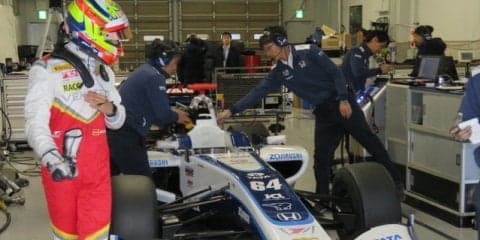 新顔アレックス・パロウが健闘の初日4番手タイム…トップは関口雄飛【スーパーフォーミュラ 鈴鹿テスト】