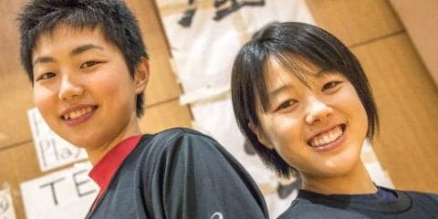 WCプレビューvol.03桜花学園（愛知）藤本愛瑚＆山本麻衣「毎試合1人30得点！」