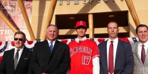 【MLB】エ軍エップラーGM、大谷入団決断の第一報に「膝の力が抜けて後ずさり…」