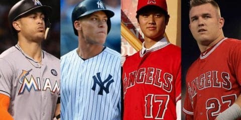 【MLB】「トラウト＆大谷＞スタントン＆ジャッジ」-米ファンは最強コンビ誕生に期待