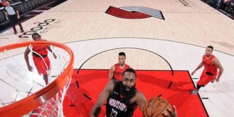 第4クォーターの猛反撃でブレイザーズ撃破、9連勝のロケッツが勝率トップに浮上