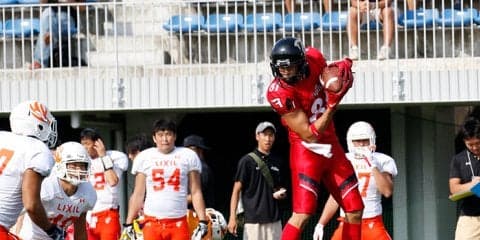 ヘルなしダミーチャージで培った『勇気』駒場学園出身、富士通WR中村