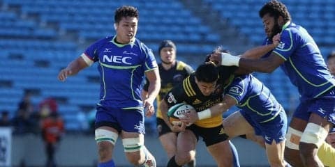  新人ゲーム主将起用のNECは「…を速くさせない」。王者サントリー反省。 