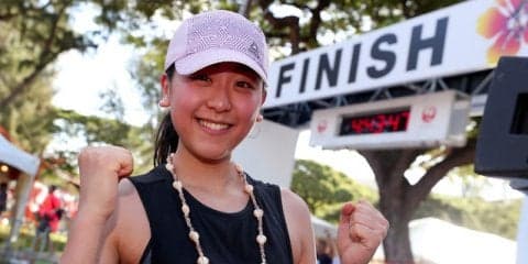 浅田真央、綾小路翔がホノルルマラソン完走
