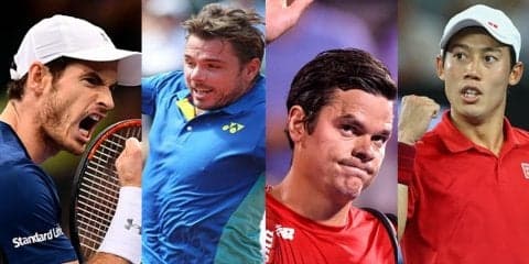 ツアー離脱を余儀なくされた強豪ら、錦織は22位に、昨年1位のマレーは16位へ