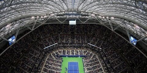 テニス「全米オープン」会場、新ルイ・アームストロング・スタジアムの建設が着々進行中