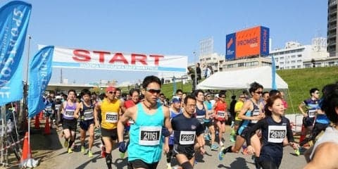 自己ベストを狙える「なにわ淀川ハーフマラソン」開催