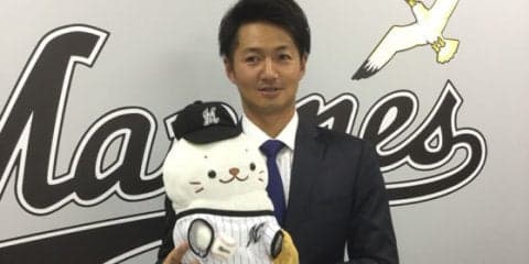 400万増の5600万円で更改のロッテ唐川　プロ10年も「いるだけの10年間」