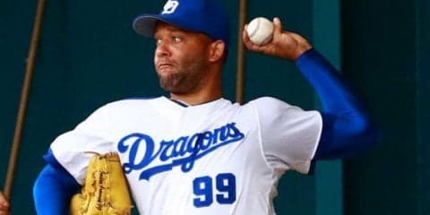 ヤクルト、前中日のジョーダン・アルメンゴ獲得を発表　背番号は「40」