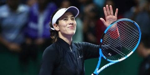 ムグルッサが2018年前半の予定を公開、初戦はブリスベン国際