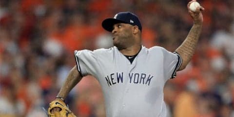 【MLB】通算237勝サバシア、ヤンキースと再契約に合意　エンゼルス入りは実現せず