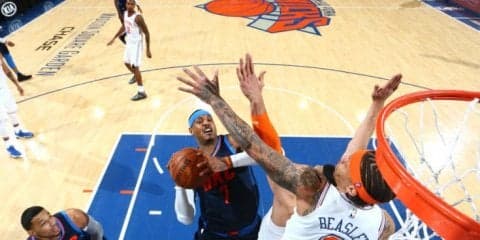 カーメロ・アンソニーのマディソン・スクエア・ガーデン凱旋、勝ったのはニックス