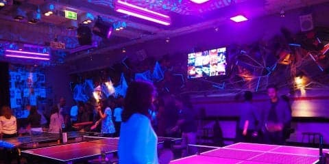 卓球発祥の地は英国！ヨーロッパ最大級の卓球バー『バウンス』に行ってみた