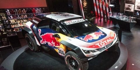 プジョー、ダカールラリーの新マシン公開