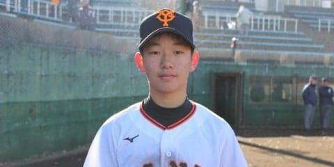強肩生かした二塁送球を武器に頂点目指す 工藤康心（読売ジャイアンツジュニア）