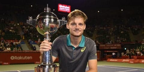 テニス世界7位のゴファンがベルギーの「スポーツマンオブザイヤー」を受賞