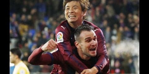 街のアイドル・乾貴士。歴史的２ゴールでエイバル市民を幸せにする