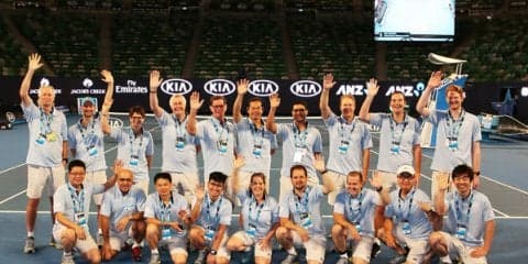 ヨネックス、全豪オープンでオフィシャルストリンガーとして技術を提供