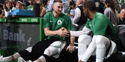 リハビリ進むセルティックスのゴードン・ヘイワード「誰よりも早く復帰したい」