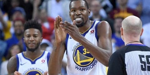 注目を集めたファイナル再戦、『攻』のクレイと『守』のデュラントが勝負どころで輝いたウォリアーズが勝利