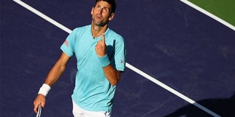 ジョコビッチが肘の痛み再発で「カタール・エクソンモービル・オープン」の棄権を発表