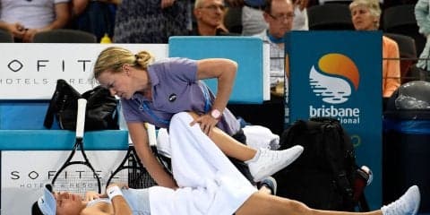 ガルシアが初戦で敗退、番狂わせから大会はスタート［ブリスベン国際］