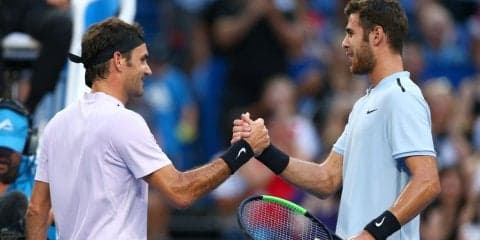 フェデラーがカチャノフに勝利し決勝進出へ大きく前進[ホップマンカップ]