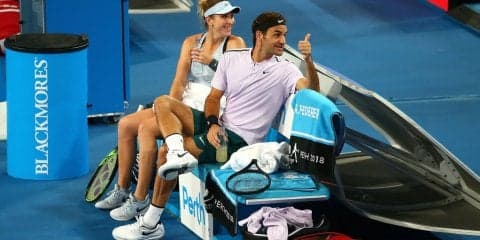 フェデラーとベンチッチのスイスが接戦を制して2勝[ホップマンカップ]